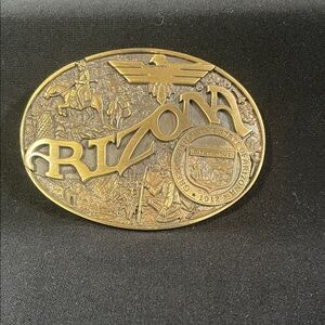 Arizona Gold Belt Buckle